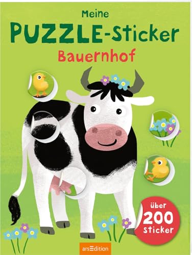Meine Puzzle-Sticker – Bauernhof: Über 200 Sticker | Stickerheft zum Puzzeln ab 4 Jahren