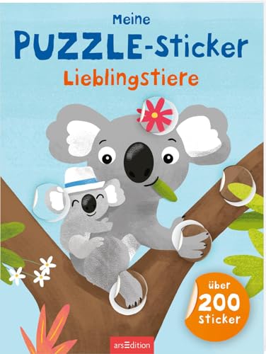 Meine Puzzle-Sticker – Lieblingstiere: Über 200 Sticker | Stickerheft zum Puzzeln ab 4 Jahren Meine Puzzle-Sticker – Lieblingstiere: Über 200 Sticker | Stickerheft zum Puzzeln ab 4 Jahren