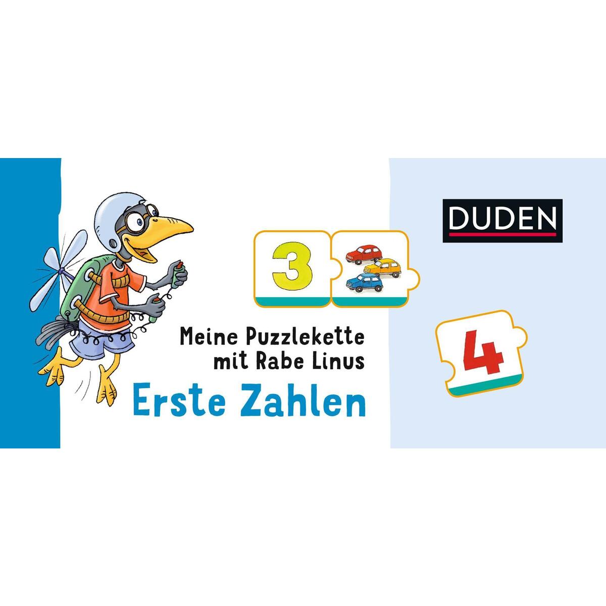 Meine Puzzlekette mit Rabe Linus - Erste Zahlen Meine Puzzlekette mit Rabe Linus - Erste Zahlen von Bibliograph. Instit. GmbH