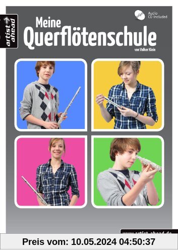 Meine Querflötenschule - Der perfekte Einstieg in das Querflötenspiel! (inkl. 2 Audio-CDs)