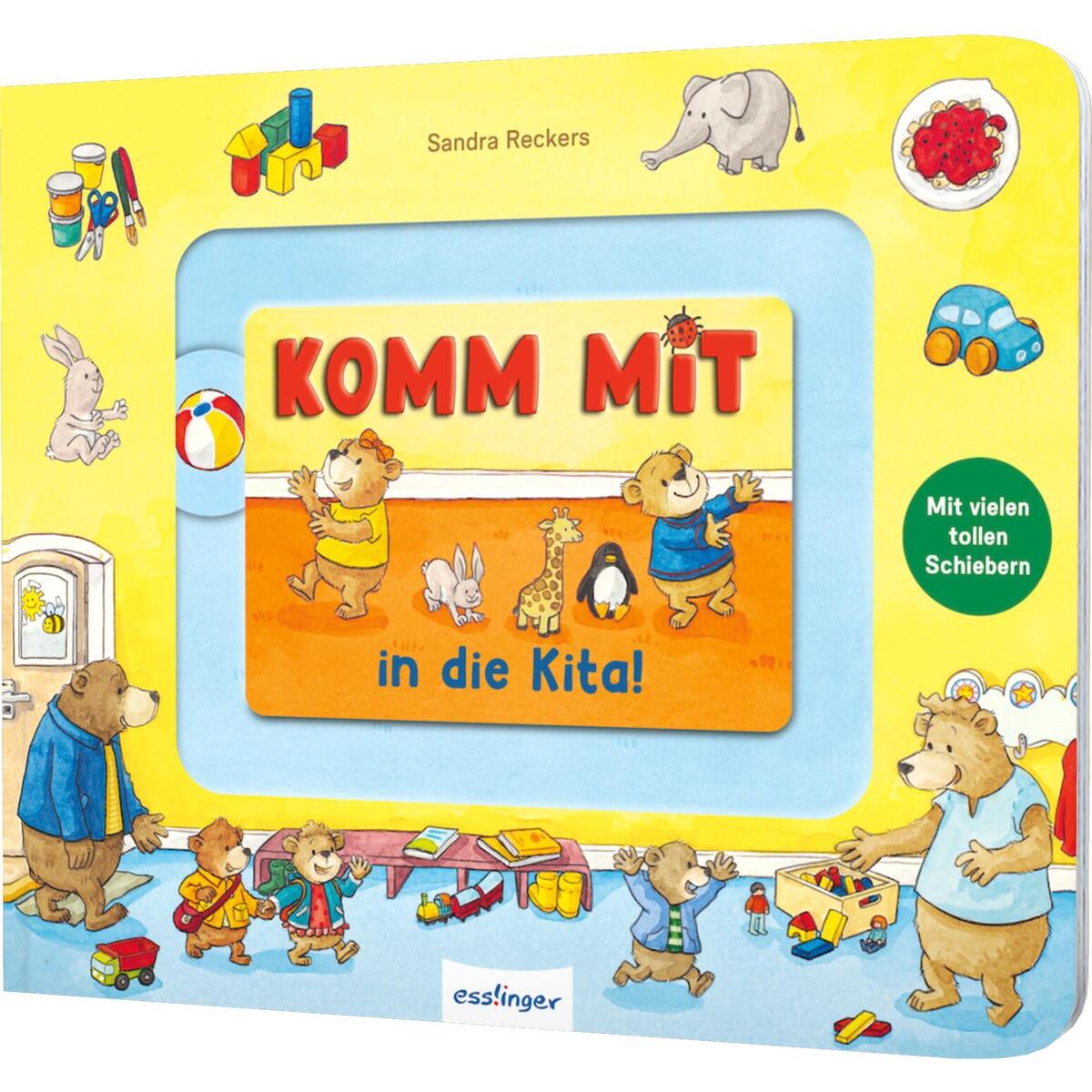 Meine Schiebebahn-Pappe: Komm mit in die Kita von Esslinger Verlag