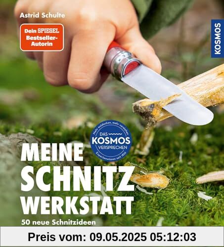 Meine Schnitzwerkstatt: Erfolgreiche Fortsetzung des Spiegel Bestsellers - mit 50 neuen Schnitzideen für Profis und Anfänger! Ob einfach oder ein bisschen knifflig: hier ist für alle etwas dabei.