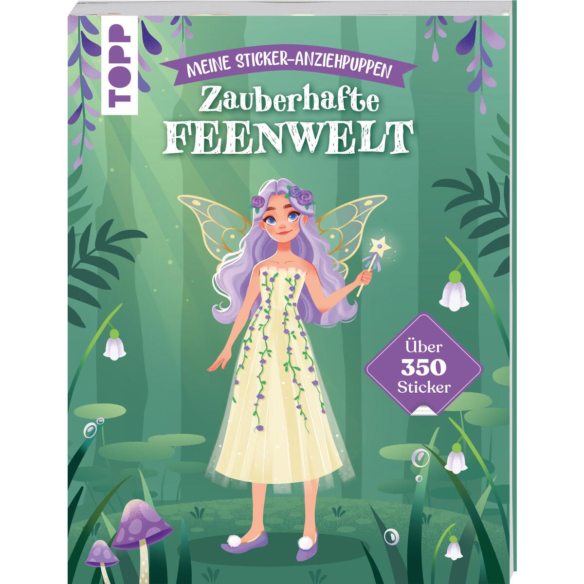 Meine Sticker-Anziehpuppen. Zauberhafte Feenwelt von Frech Verlag GmbH