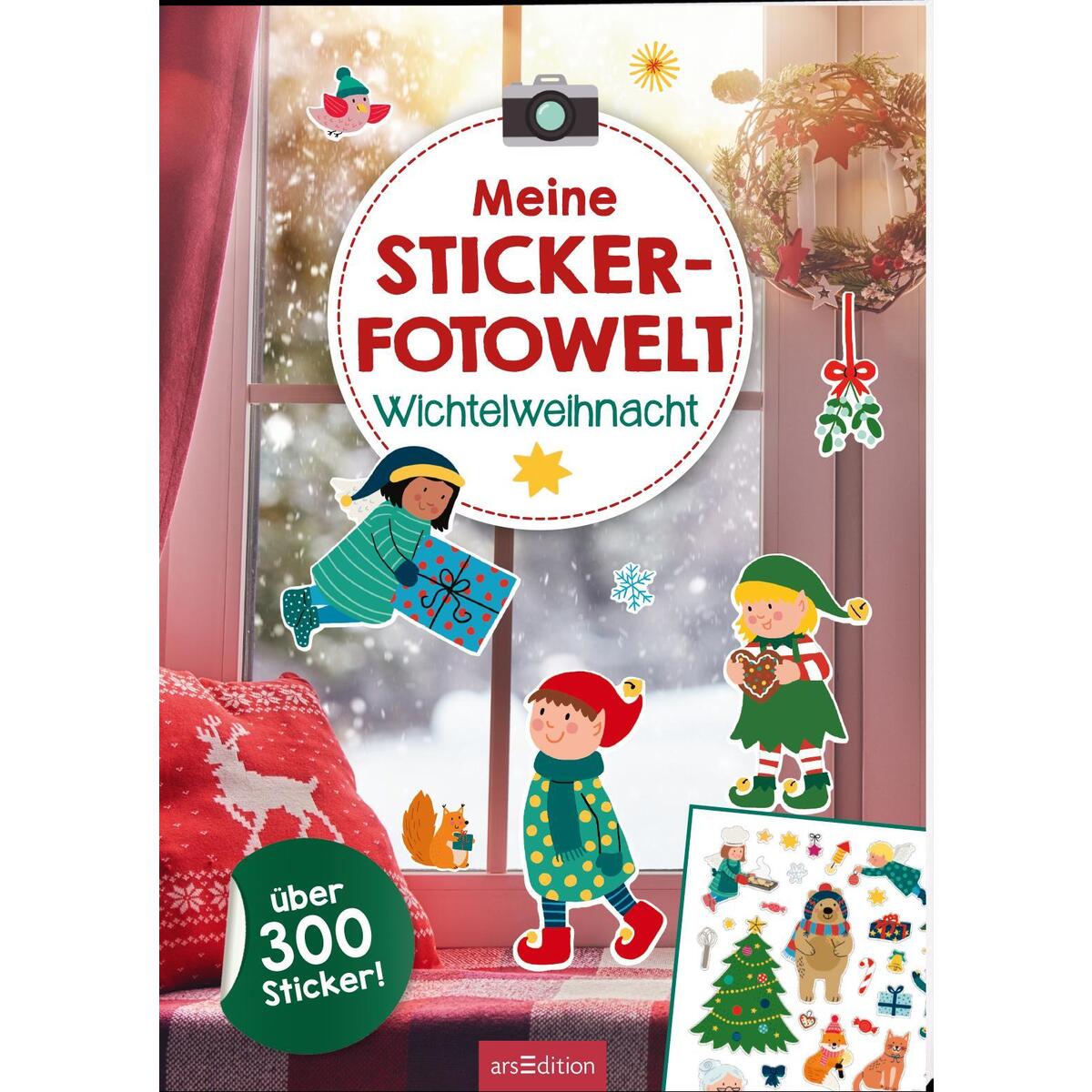 Meine Sticker-Fotowelt - Wichtelweihnacht Meine Sticker-Fotowelt - Wichtelweihnacht von Ars Edition GmbH