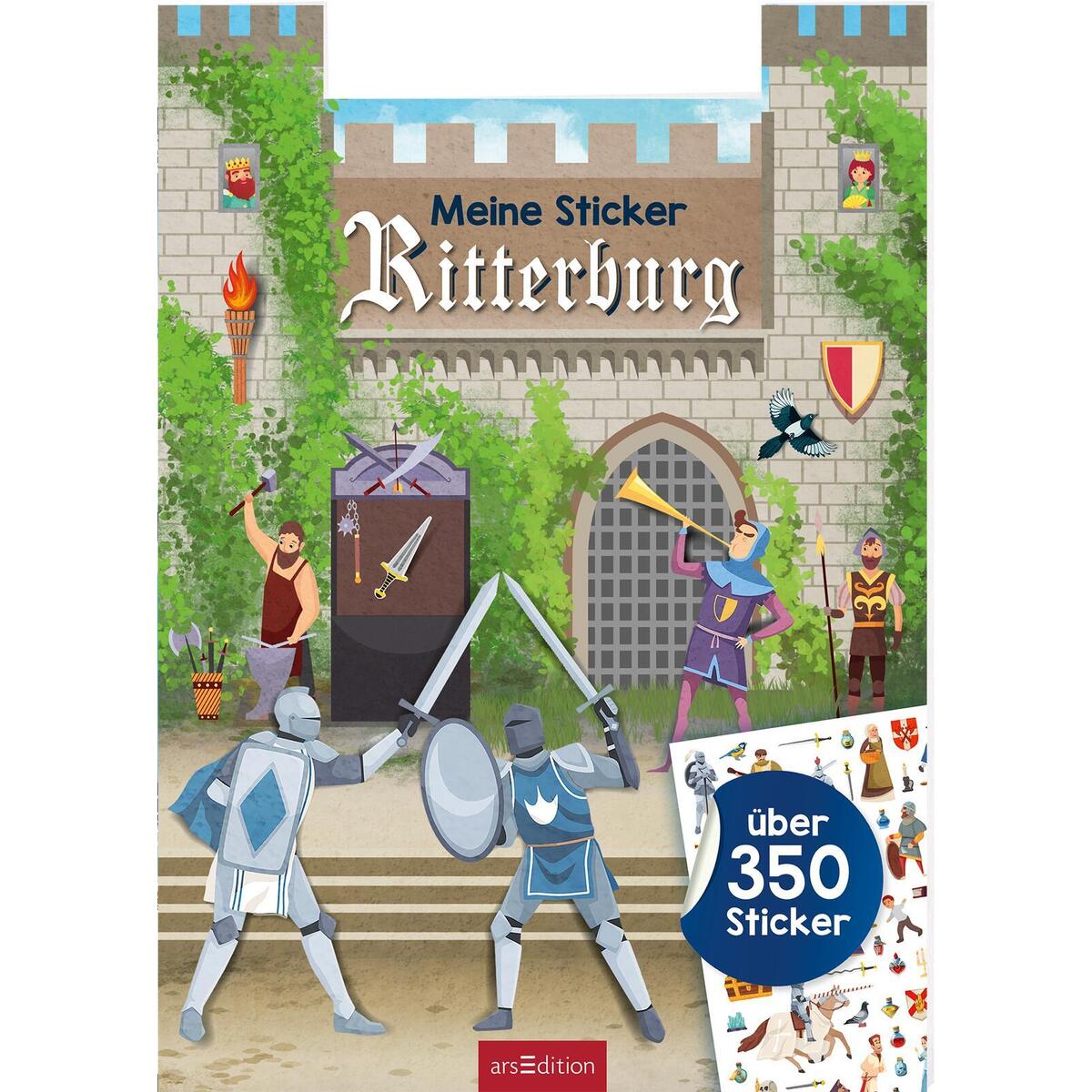 Meine Sticker-Ritterburg von Ars Edition GmbH