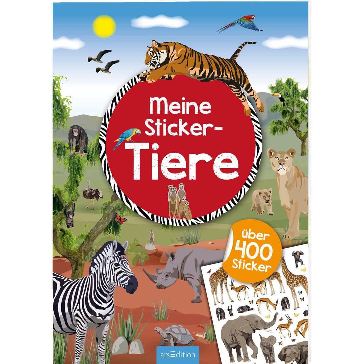 Meine Sticker-Tiere von Ars Edition GmbH