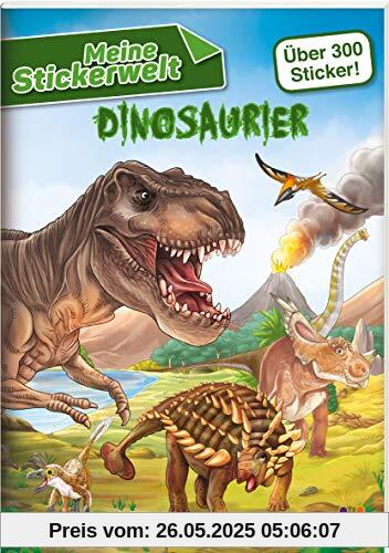 Meine Stickerwelt. Dinosaurier