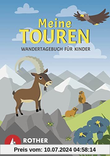 Meine Touren - Wandertagebuch für Kinder