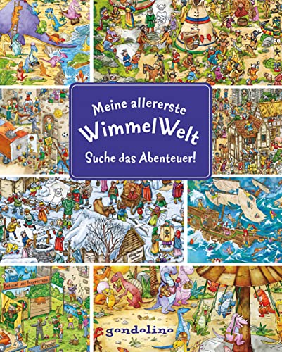 Meine allererste WimmelWelt - Suche das Abenteuer!: Kurze Texte laden zum Wimmeln und Lernen ein für Kinder schon ab 2 Jahre. Für nur 5: Wimmelbuch zum Suchen und Entdecken für Kinder ab 2 Jahren Meine allererste WimmelWelt - Suche das Abenteuer!: Kurze Texte laden zum Wimmeln und Lernen ein für Kinder schon ab 2 Jahre. Für nur 5: Wimmelbuch zum Suchen und Entdecken für Kinder ab 2 Jahren