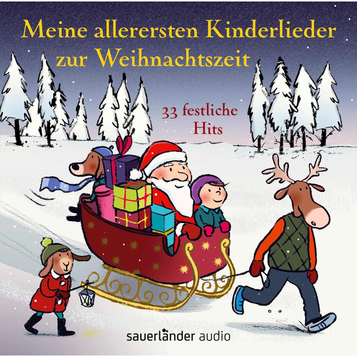Meine allerersten Kinderlieder zur Weihnachtszeit von Argon Sauerländer Audio