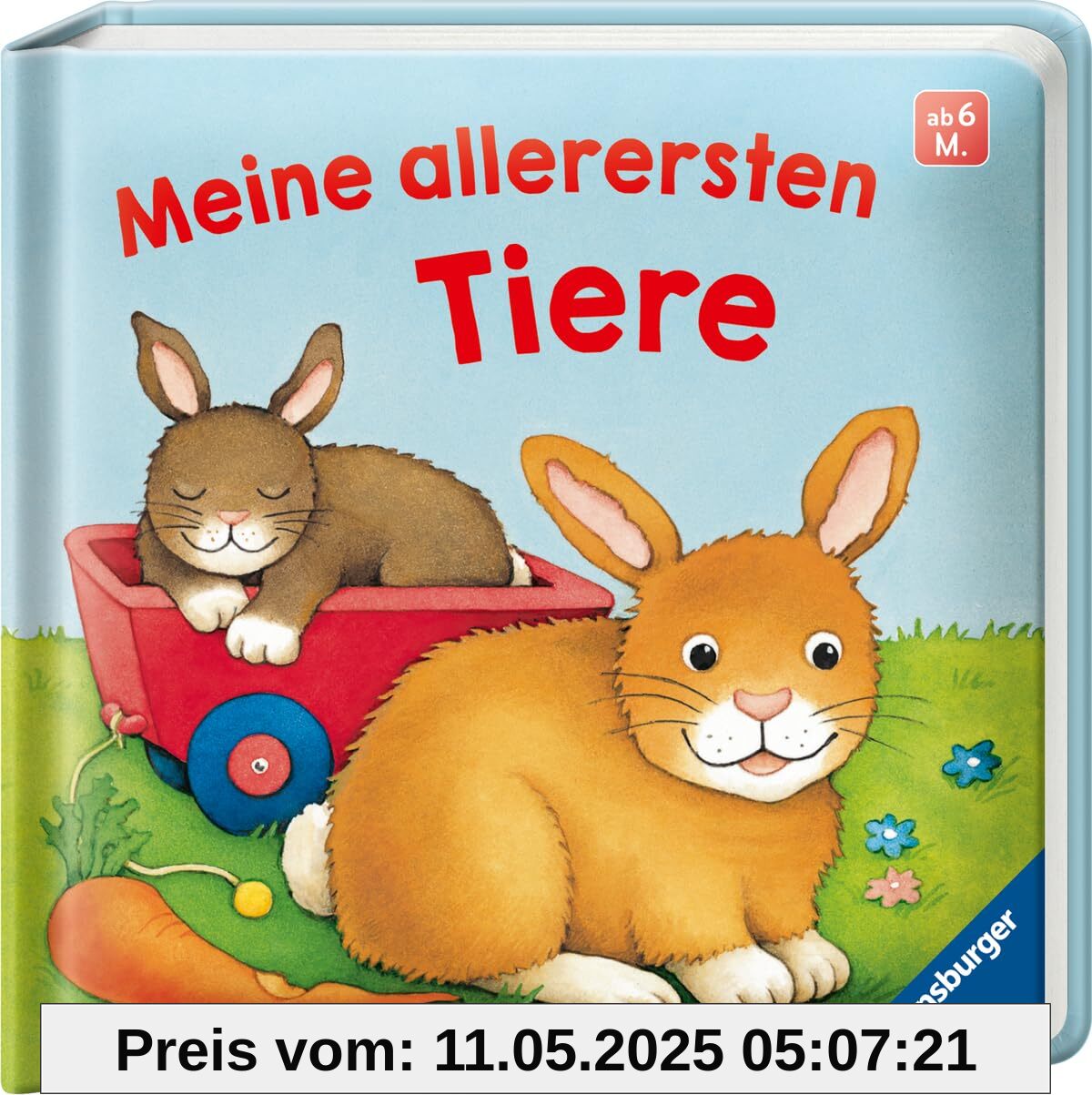 Meine allerersten Tiere: Bilderbuch, Wörterbuch, Baby-Buch ab 6 Monaten