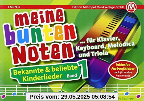 Meine bunten Noten Kinderlieder