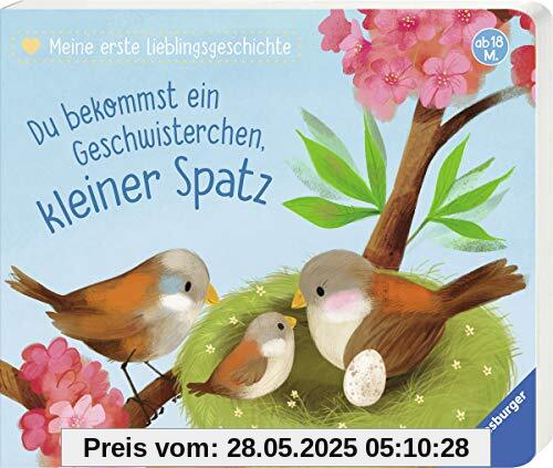 Meine erste Lieblingsgeschichte: Du bekommst ein Geschwisterchen, kleiner Spatz