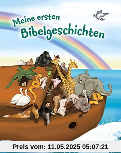 Meine ersten Bibelgeschichten: Kinderbibel zum alten Testament für Kinder ab 4 Jahren