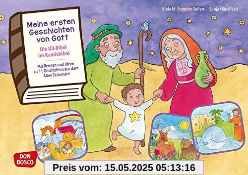 Meine ersten Geschichten von Gott. Die U3-Bibel im Kamishibai. Kamishibai Bildkartenset.: Mit Reimen und Ideen zu 11 Geschichten aus dem Alten Testament. Meine ersten Geschichten von Gott. Die U3-Bibel im Kamishibai. Kamishibai Bildkartenset.: Mit Reimen und Ideen zu 11 Geschichten aus dem Alten Testament.