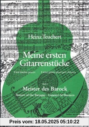 Meine ersten Gitarrenstücke. Heft 2: Meister des Barock