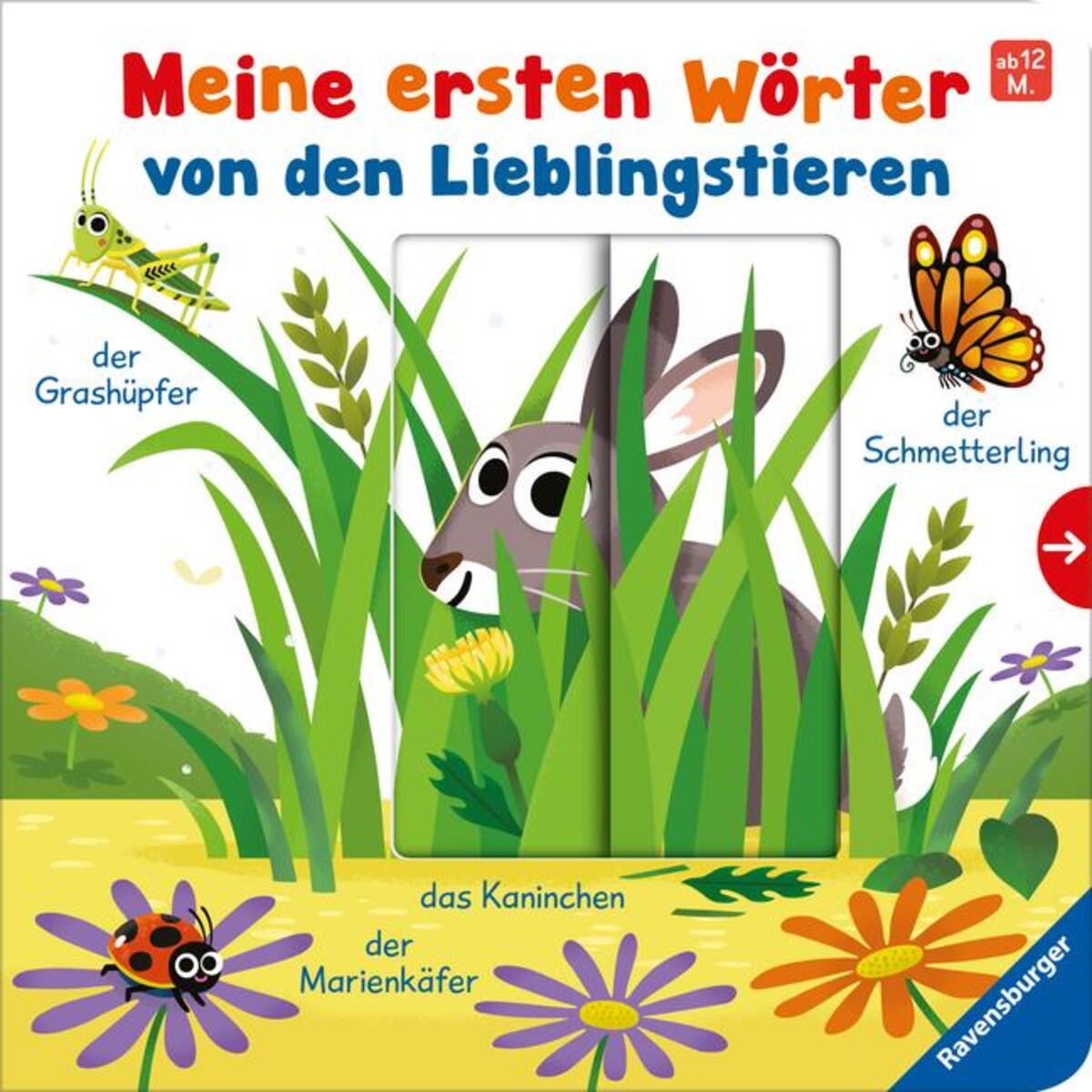 Meine ersten Wörter von den Lieblingstieren - Sprechen lernen mit großen Schiebe... Meine ersten Wörter von den Lieblingstieren - Sprechen lernen mit großen Schiebe... von Ravensburger Verlag