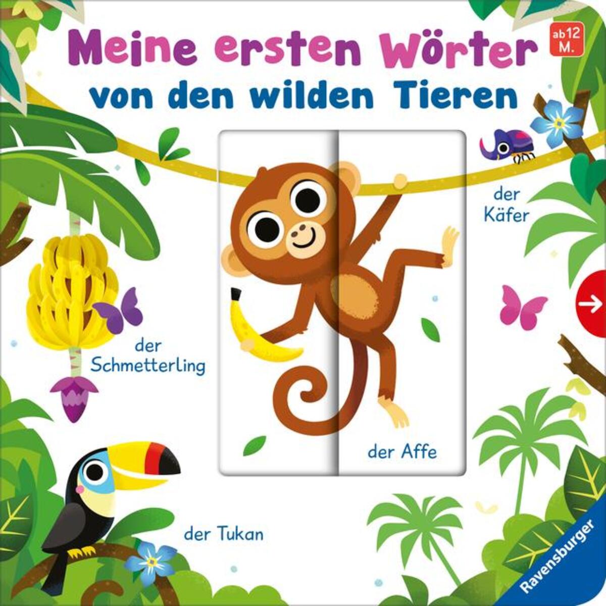 Meine ersten Wörter von den wilden Tieren - Sprechen lernen mit großen Schiebern... Meine ersten Wörter von den wilden Tieren - Sprechen lernen mit großen Schiebern... von Ravensburger Verlag