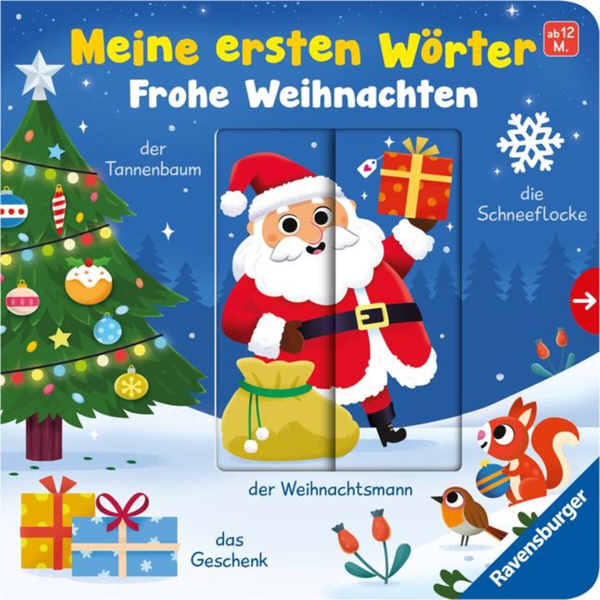 Meine ersten Wörter: Frohe Weihnachten - Sprechen lernen mit großen Schiebern fü... Meine ersten Wörter: Frohe Weihnachten - Sprechen lernen mit großen Schiebern fü... von Ravensburger Verlag