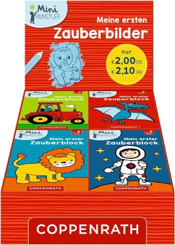 Meine ersten Zauberbilder: (Wilde Tiere, Weltall, Dinos, Bauernhof) (Mini-Künstler) von COPPENRATH