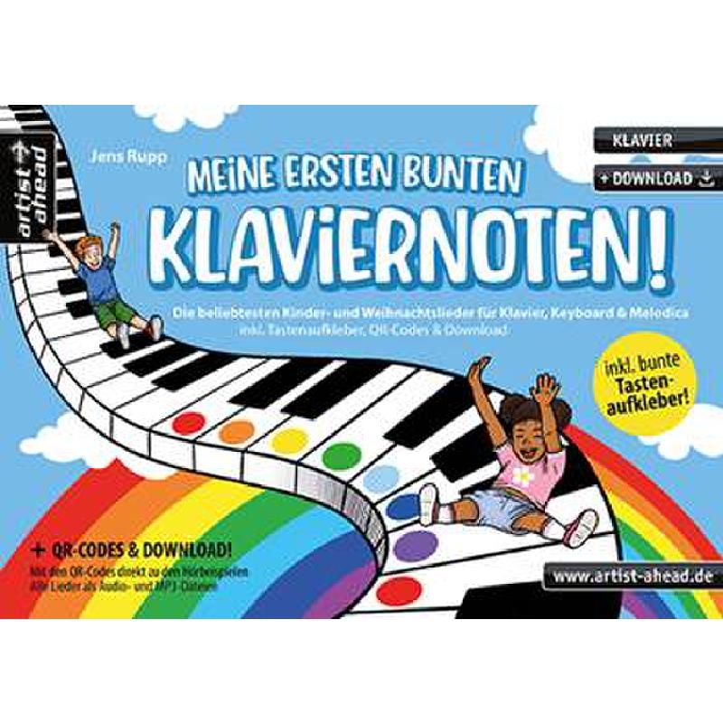Meine ersten bunten Klaviernoten Meine ersten bunten Klaviernoten