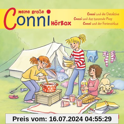 Meine große Conni-Hörbox: 3 Hörspiele: Conni und die Detektive, Conni und das tanzende Pony, Conni und der Ferienzirkus: 3 CDs