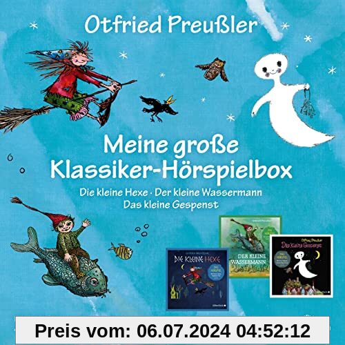 Meine große Klassiker-Hörspielbox: »Die kleine Hexe«, »Das kleine Gespenst«, »Der kleine Wassermann«: 6 CDs