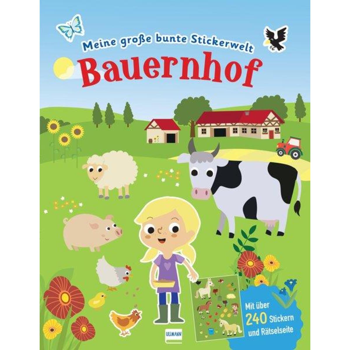 Meine große bunte Stickerwelt - Bauernhof Meine große bunte Stickerwelt - Bauernhof von Ullmann Medien GmbH