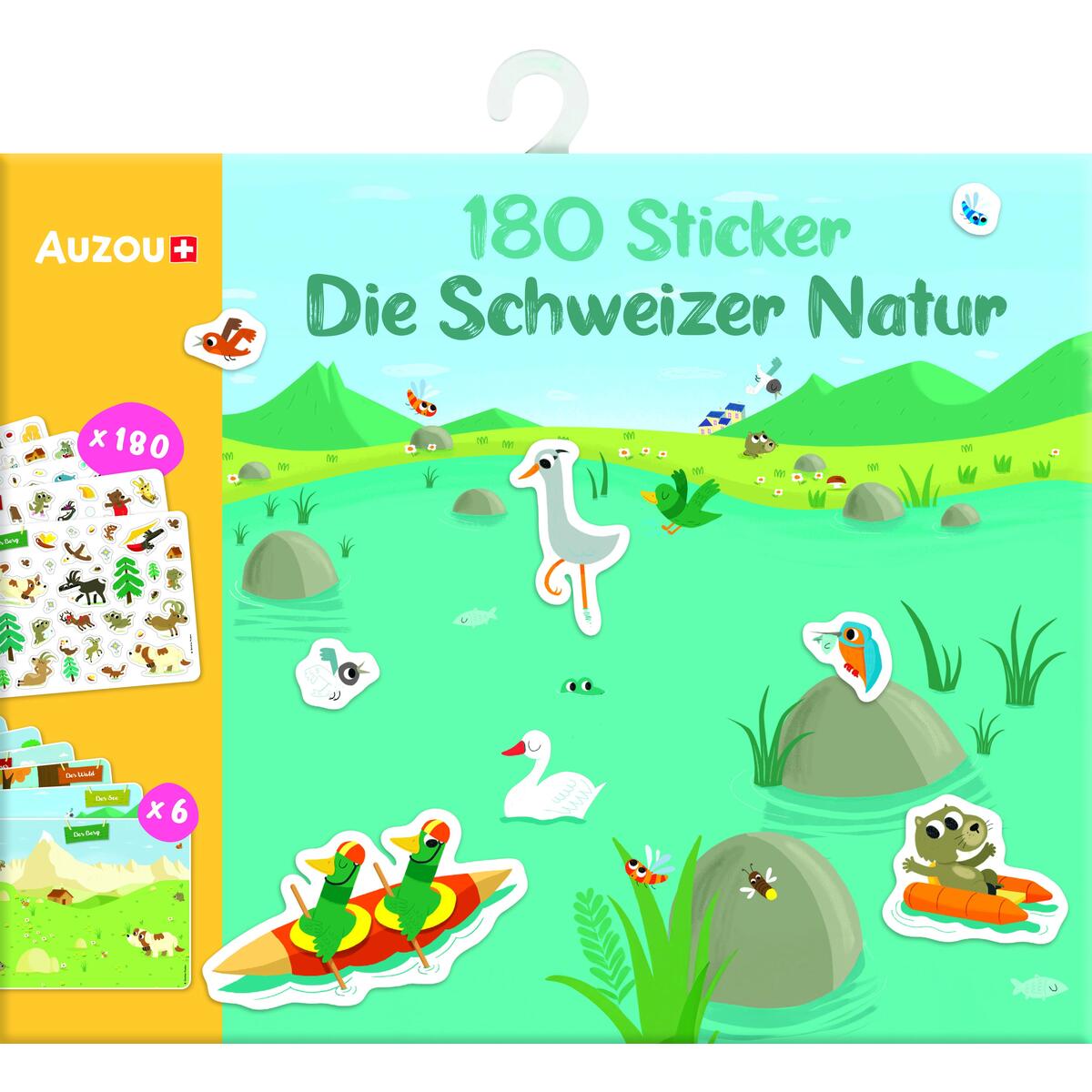 Meine kunterbunte Sticker-Box: von AUZOU editions