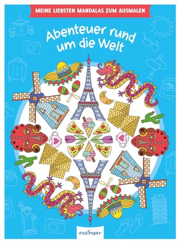 Meine liebsten Mandalas zum Ausmalen: Abenteuer rund um die Welt von Ars Edition