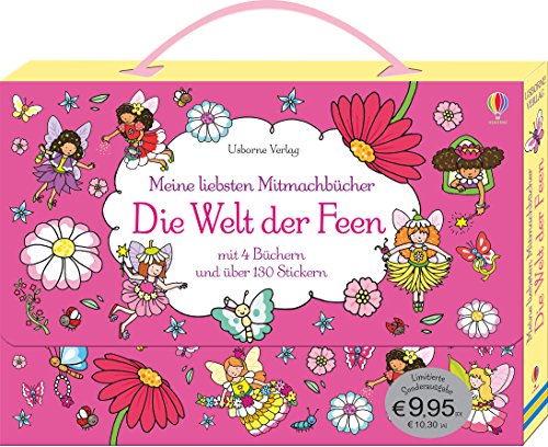 Meine liebsten Mitmachbücher: Die Welt der Feen: mit 4 Büchern und über 130 Stickern (Meine-liebsten-Mitmachbücher-Reihe) von Usborne