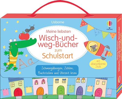 Meine liebsten Wisch-und-weg-Bücher zum Schulstart: Schwungübungen, Zahlen, Buchstaben und Uhrzeit lesen (Meine Wisch-und-weg-Bücher) Meine liebsten Wisch-und-weg-Bücher zum Schulstart: Schwungübungen, Zahlen, Buchstaben und Uhrzeit lesen (Meine Wisch-und-weg-Bücher)