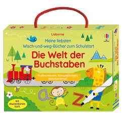 Meine liebsten Wisch-und-weg-Bücher zum Schulstart: Die Welt der Buchstaben von Usborne Verlag