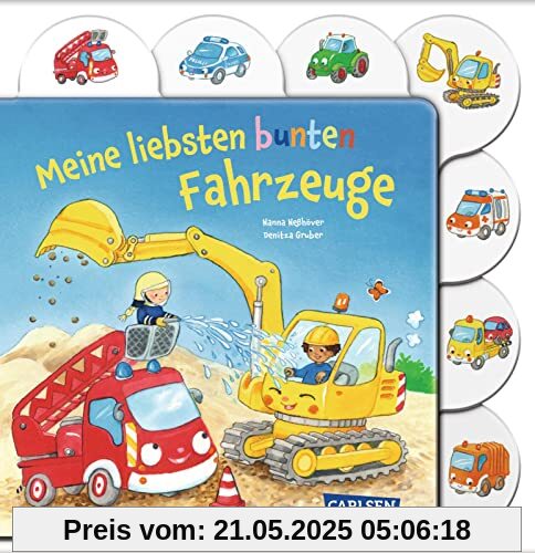 Meine liebsten bunten Fahrzeuge: Allererste Fahrzeug-Geschichten in idealer Länge für die Kleinsten