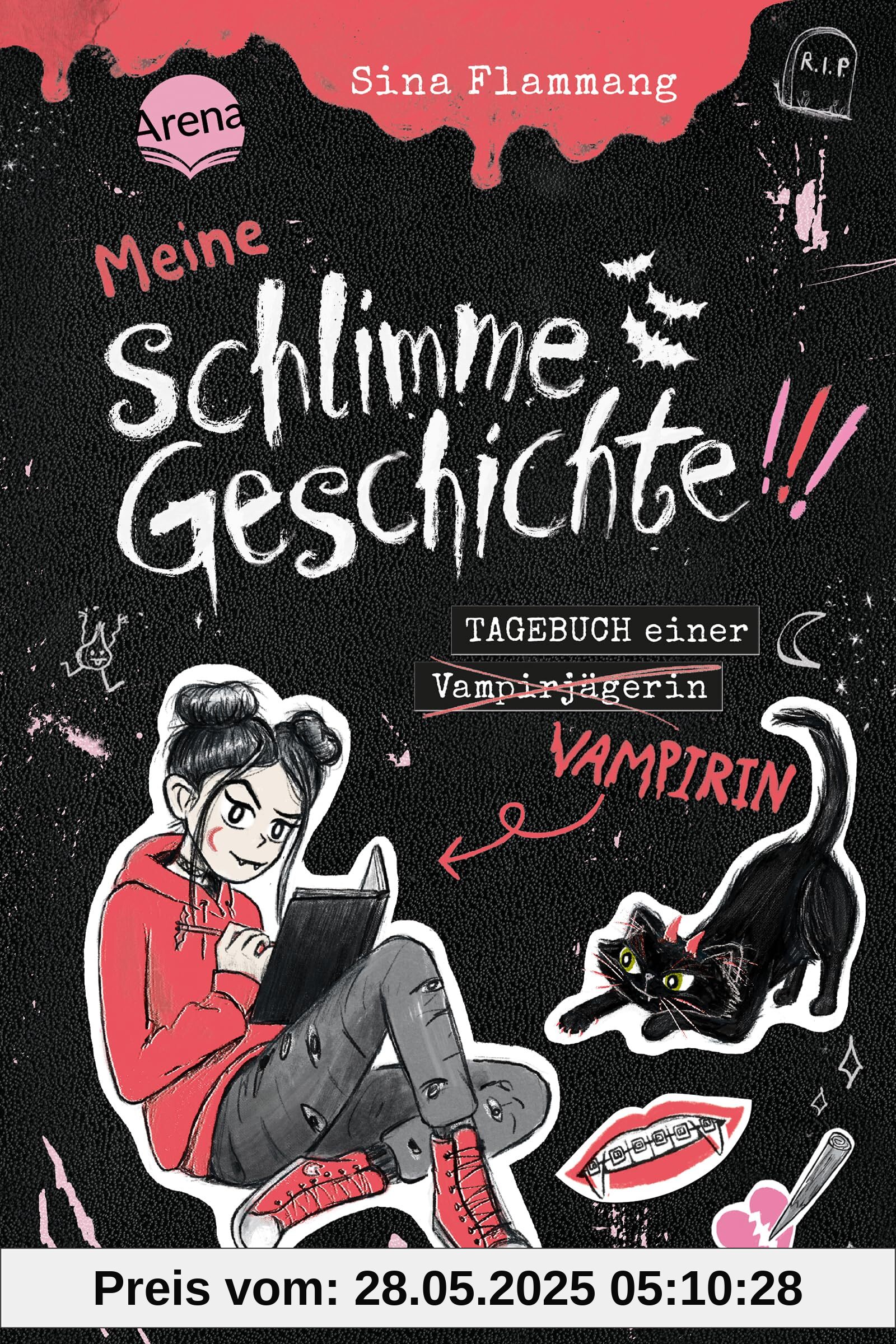 Meine schlimme Geschichte!!! Tagebuch einer Vampirin: Ein übernatürlich witziges Vampirtagebuch für alle Untoten ab 10 Jahren