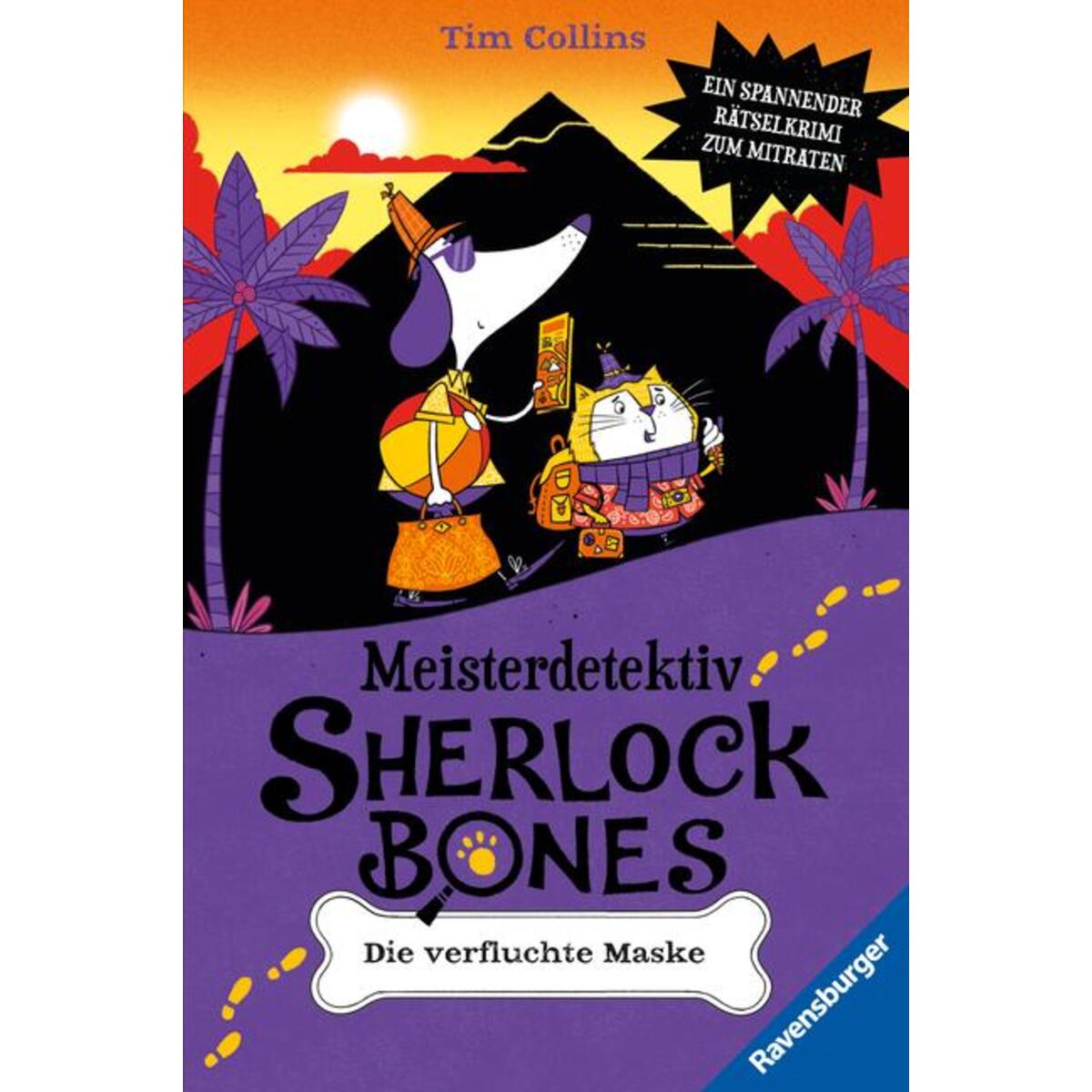 Meisterdetektiv Sherlock Bones, Band 2 - Die verfluchte Maske Meisterdetektiv Sherlock Bones, Band 2 - Die verfluchte Maske von Ravensburger Verlag