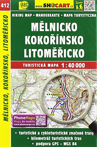 Mělnicko, Kokořínsko, Litoměřicko / Melnik, Kokorschin, Leitmeritz (Wander - Radkarte 1:40.000) (SHOCart Wander - Radkarte 1:40.000 Tschechien, Band 412) von Freytag + Berndt