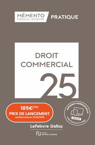 Mémento Droit commercial 2025 von LEFEBVRE