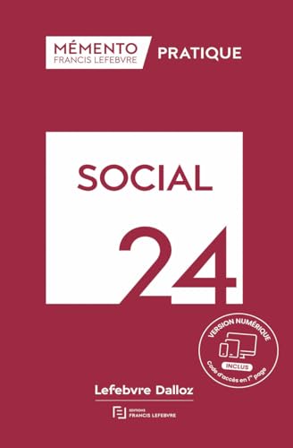 Mémento Social 2024 von LEFEBVRE