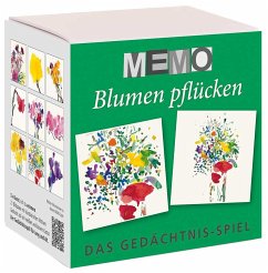 Memo-Spiel - Blumen pflücken von Präsenz-Verlag