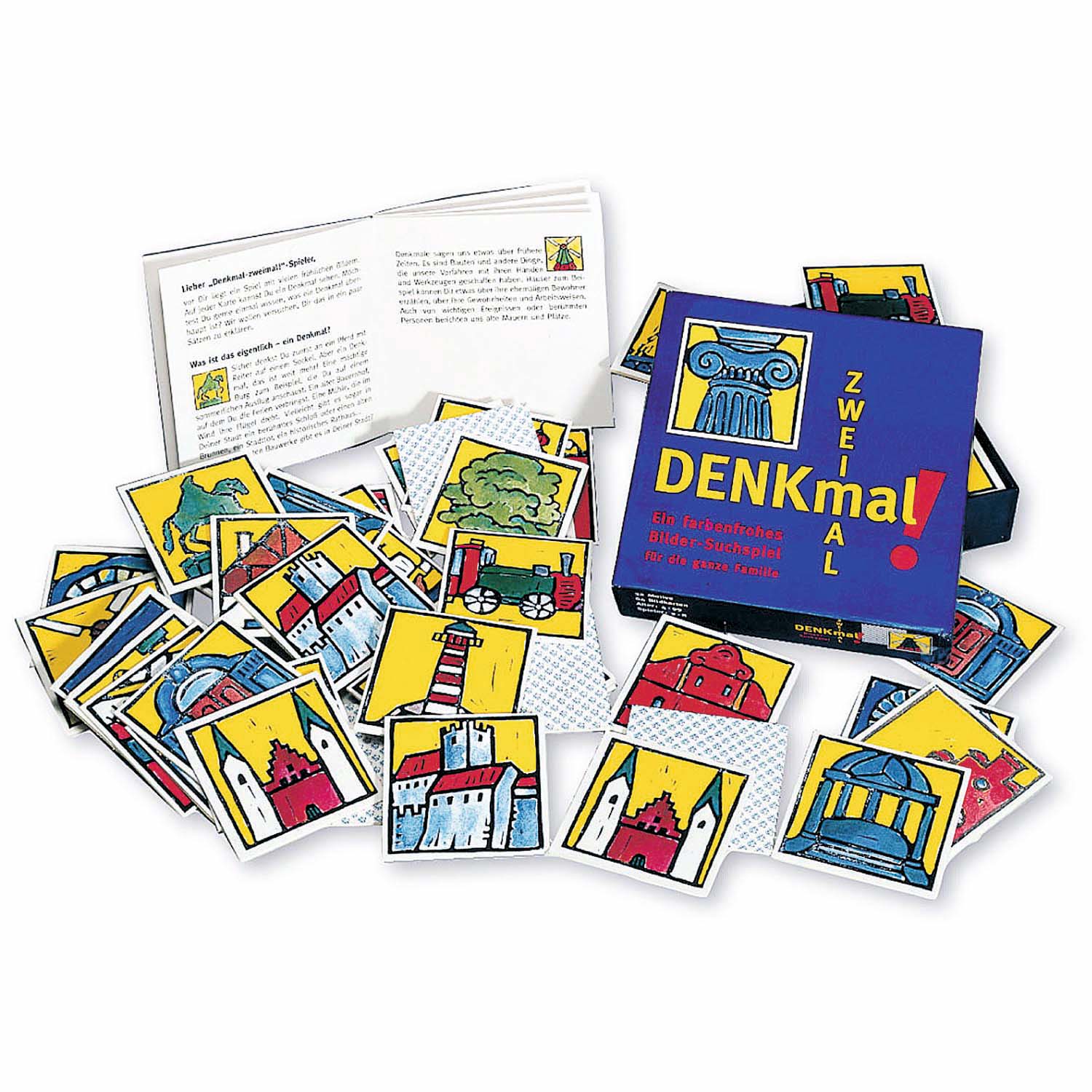 Memo-Spiel »Denkmal zweimal« Memo-Spiel »Denkmal zweimal« von Monumente Publikationen