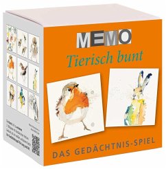 Memo-Spiel - Tierisch bunt von Präsenz-Verlag