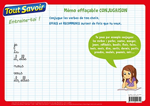 Mémo effaçable Conjugaison cycle 2 von HATIER
