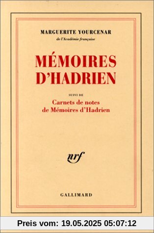 Mémoires d'Hadrien (Blanche)
