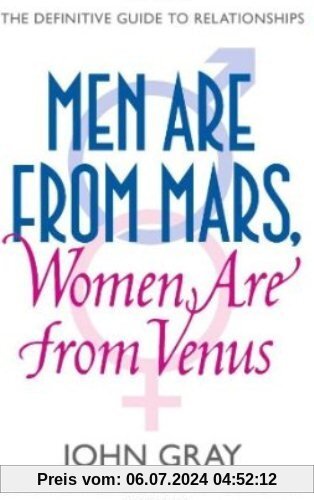 Men are from Mars, Women are from Venus: A practical guide for improving communication and getting what you want in your relationships