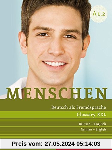 Menschen A1/2: Deutsch als Fremdsprache / Glossary XXL Deutsch-Englisch - German-English