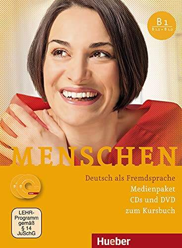 Menschen B1: 3 Audio-CDs und 1 DVD zum Kursbuch.Deutsch als Fremdsprache / Medienpaket von Hueber