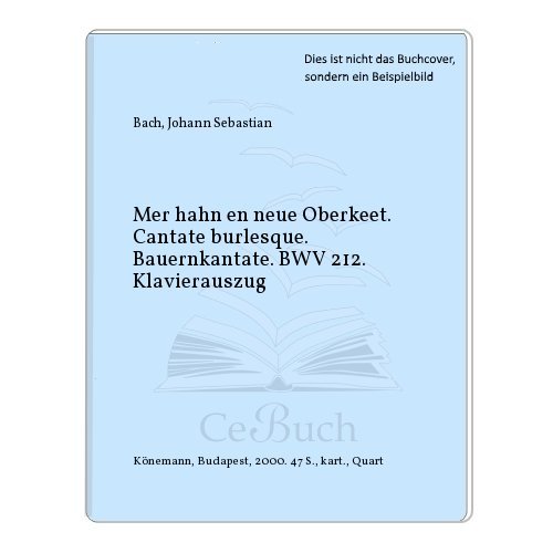 Mer hahn en neue Oberkeet, Klavierauszug Mer hahn en neue Oberkeet, Klavierauszug