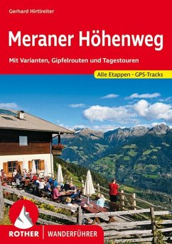 Rother Wanderführer Meraner Höhenweg von Bergverlag Rother