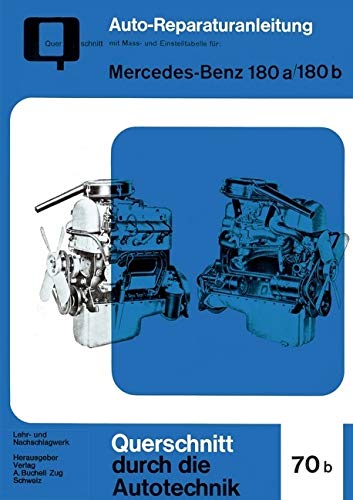 Mercedes-Benz 180 a / 180 b (Reparaturanleitungen)
